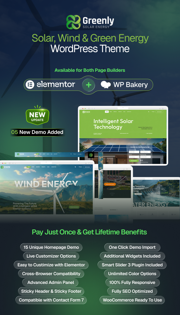 Greenly WordPress Theme