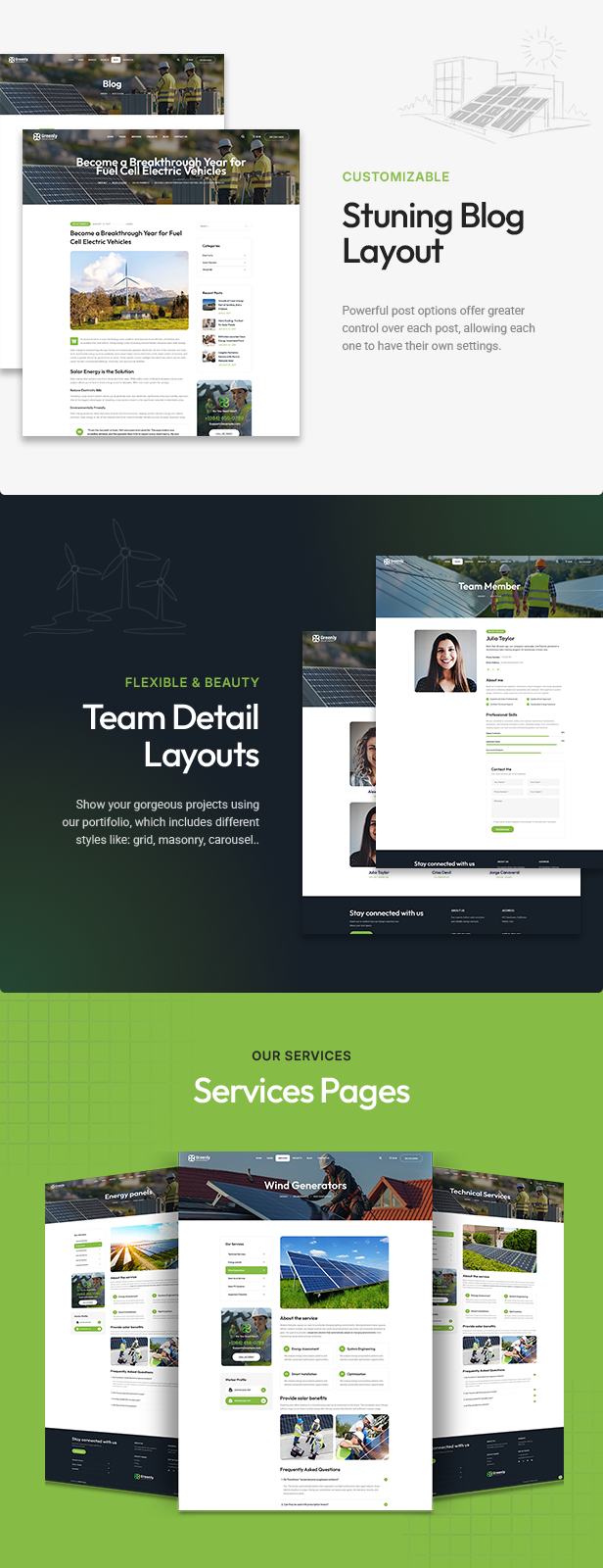 Greenly WordPress Theme