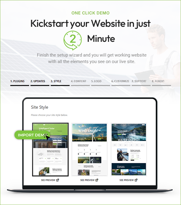 Greenly WordPress Theme